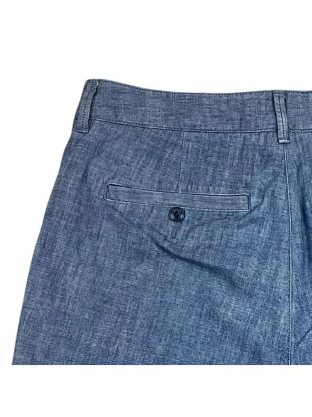 Flint & Tinder Shorts Mens 31 Chambray Shorts Blue